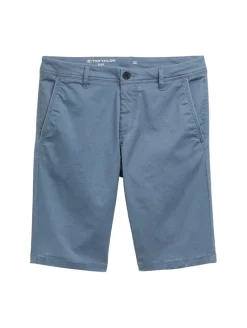 Slim Chino Shorts blue triangle print
