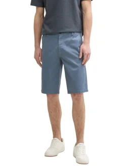 Slim Chino Shorts blue triangle print