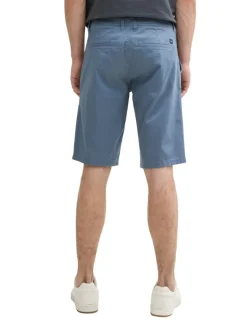 Slim Chino Shorts blue triangle print