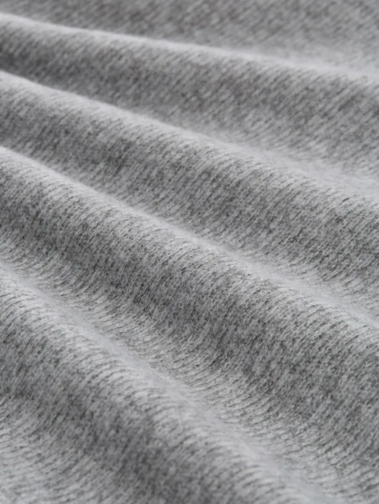 Slim Fit Blazer in Melange-Optik medium silver grey melange