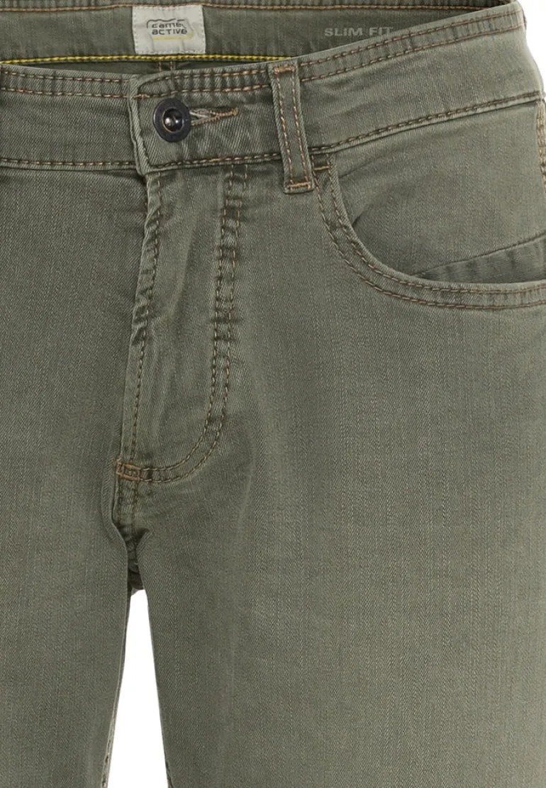 Slim Fit Denim khaki