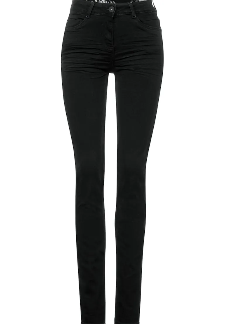 Slim Fit Jeans basic black wash
