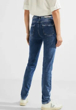 Slim Fit Jeans in Mittelblau mid blue wash