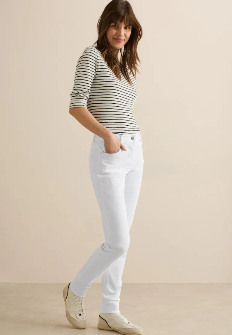 Slim Fit Jeans white