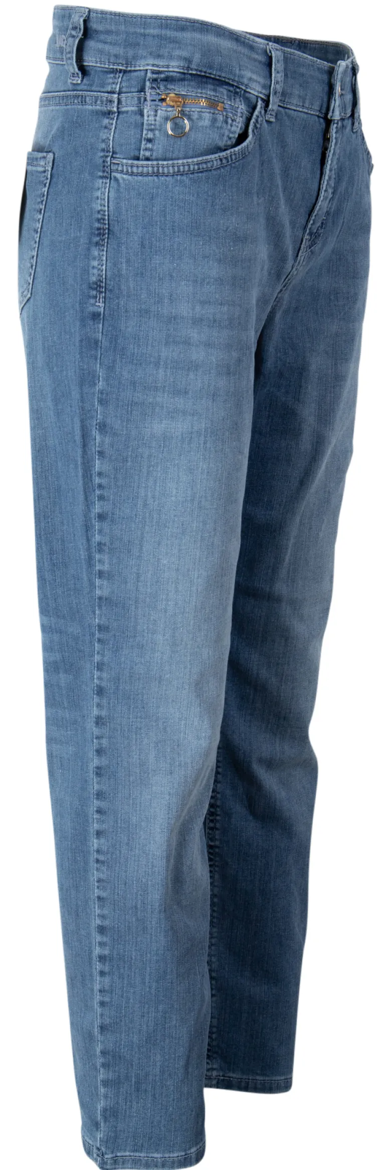 Slim 7/8 Jeans blau1