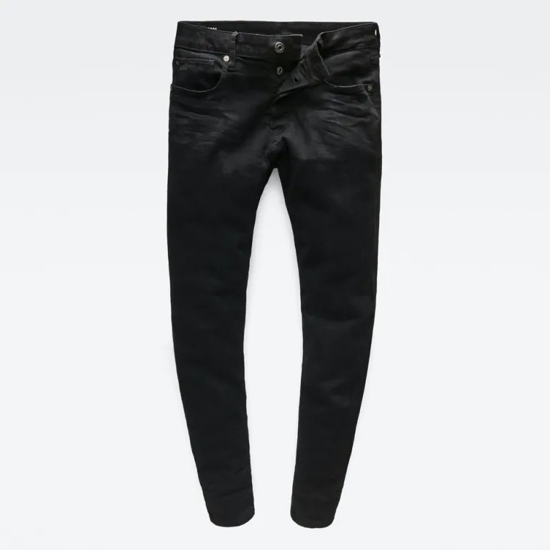 3301 Slim pitch black