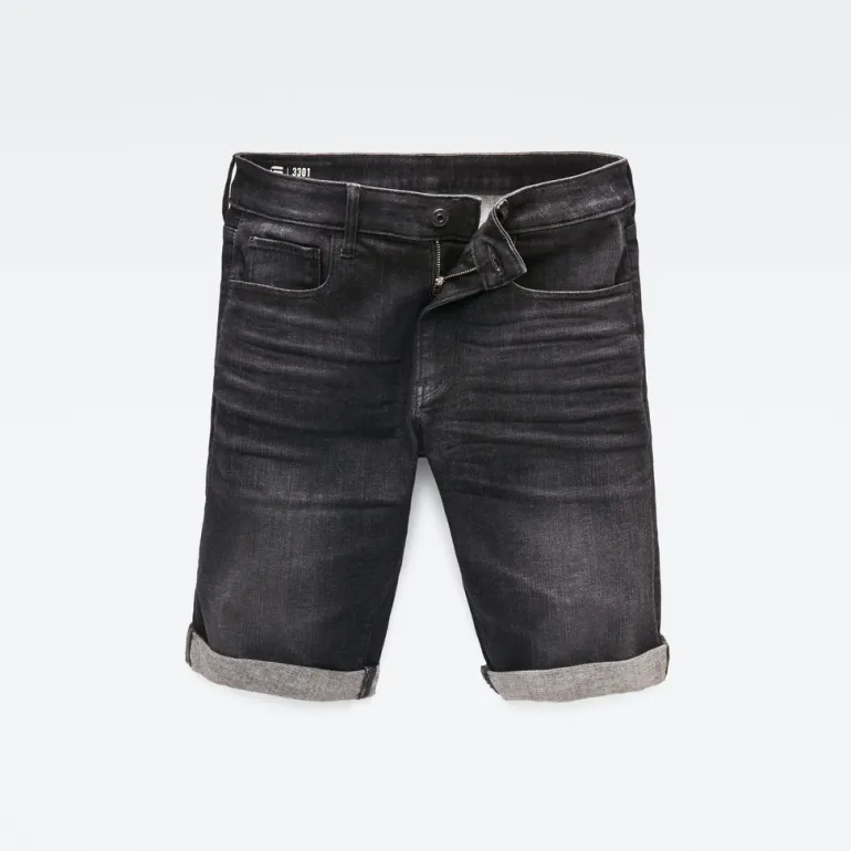 3301 Slim Short medium aged grey