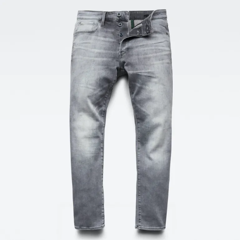 3301 Slim sun faded glacier grey