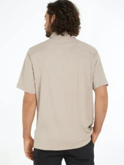 SMOOTH COTTON POCKET S/S SHIRT atmosphere