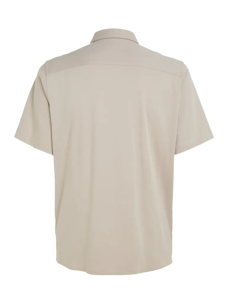 SMOOTH COTTON POCKET S/S SHIRT atmosphere