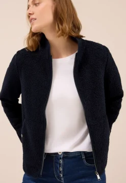 Softe Jacke mit Zipper urban dark blue