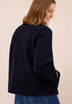 Softe Jacke mit Zipper urban dark blue