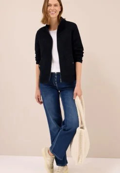 Softe Jacke mit Zipper urban dark blue