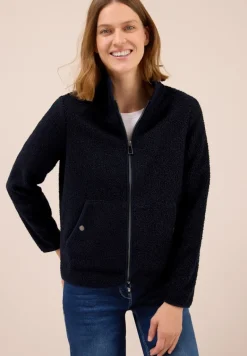 Softe Jacke mit Zipper urban dark blue