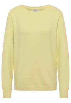 Softer Pullover in Unifarbe iced yellow