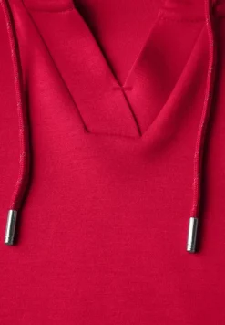 Softes Kapuzenshirt granita red