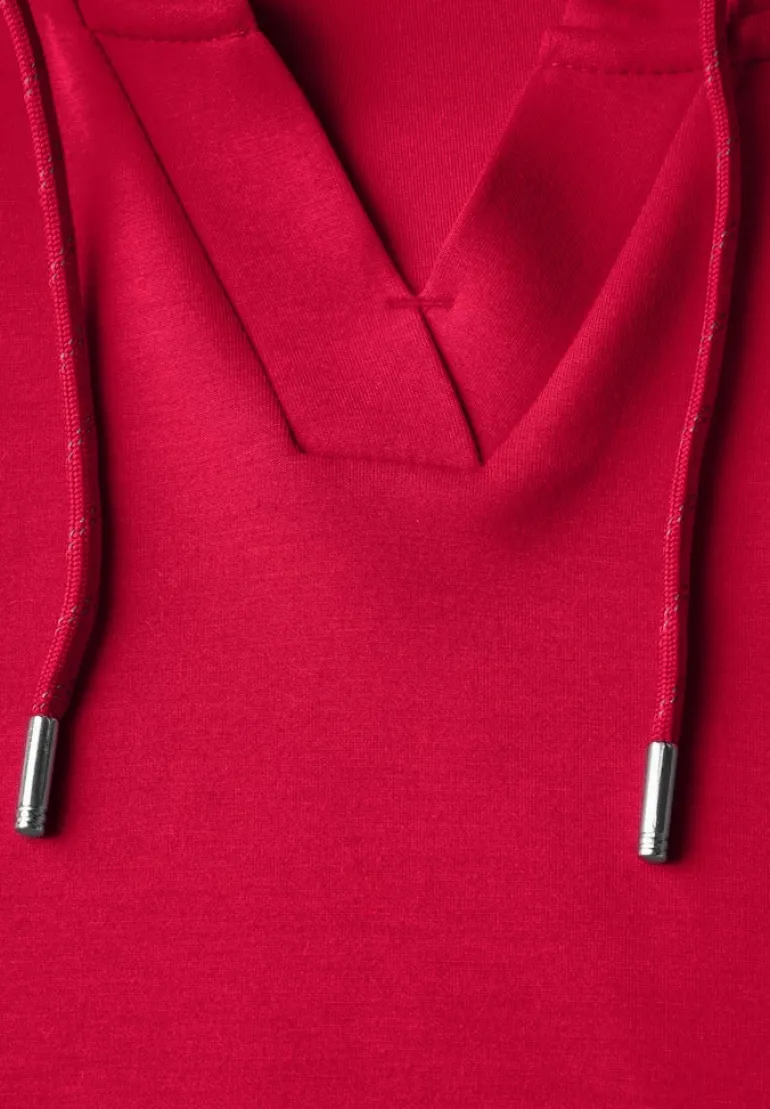 Softes Kapuzenshirt granita red
