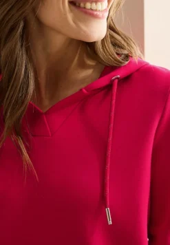 Softes Kapuzenshirt granita red