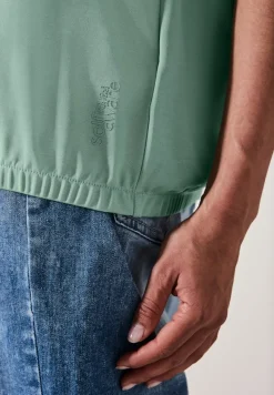 Softes Poloshirt matcha green