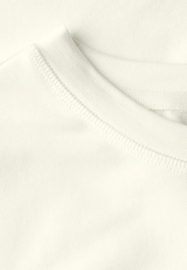 Softes Shirt mit Folienprint vanilla white