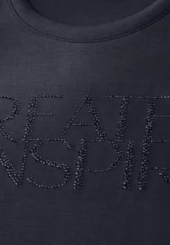 Softes Shirt mit Wording universal blue