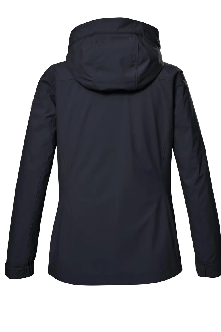 Softshelljacke mit Kapuze 00814- dunkelnavy