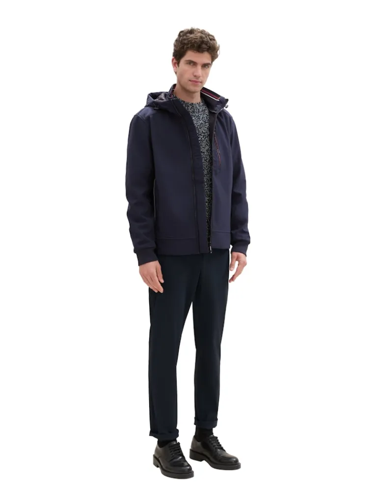 Softshell Jacke mit Kapuze sky captain blue