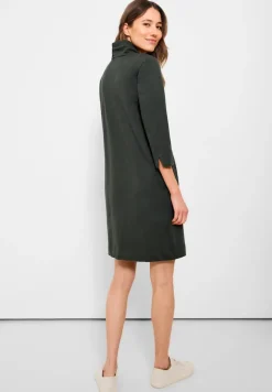 Solides Sweat Kleid easy khaki