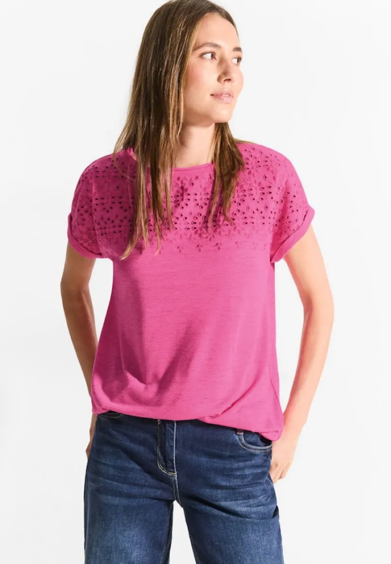 Sommer T-Shirt bloomy pink