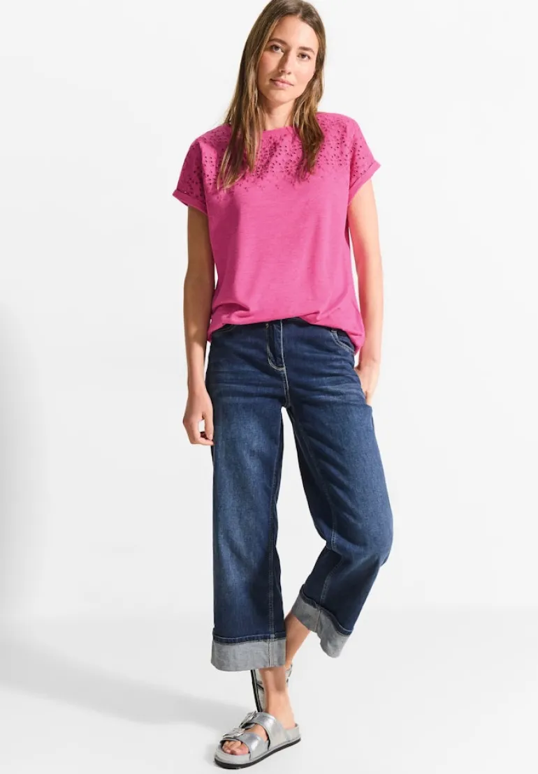 Sommer T-Shirt bloomy pink