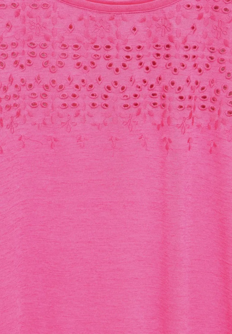 Sommer T-Shirt bloomy pink