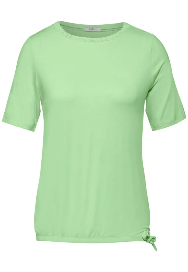 Sommer T-Shirt matcha lime