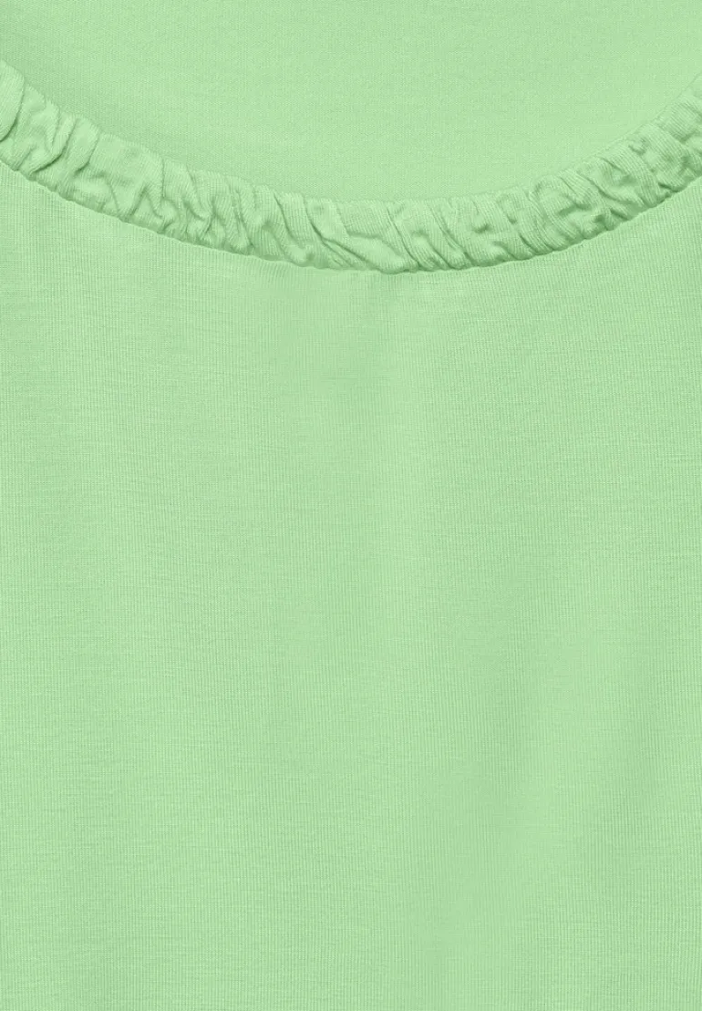 Sommer T-Shirt matcha lime