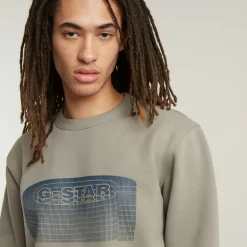 Stacked old skool logo r sw elephant skin