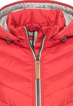 Steppjacke aus recyceltem Polyester new red