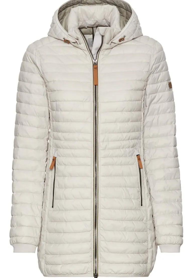 Steppjacke aus recyceltem Polyamid pearl