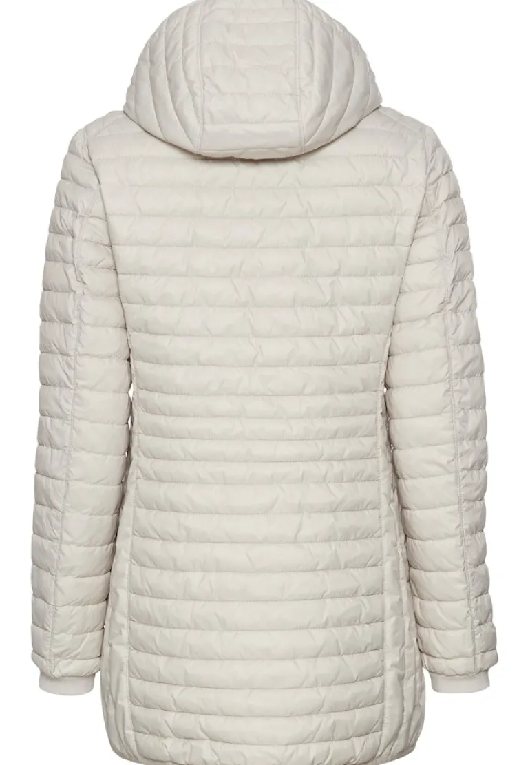 Steppjacke aus recyceltem Polyamid pearl
