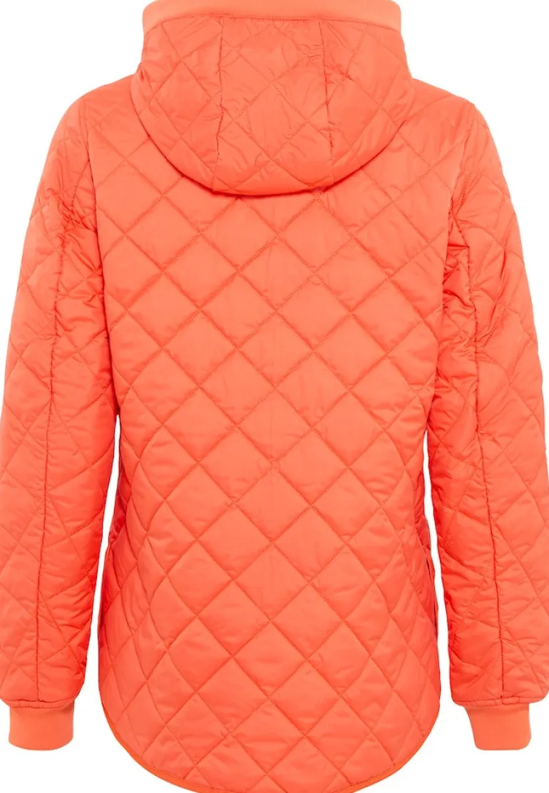 Steppjacke aus recyceltem Polyester nectarine