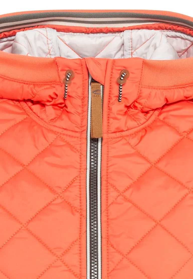 Steppjacke aus recyceltem Polyester nectarine
