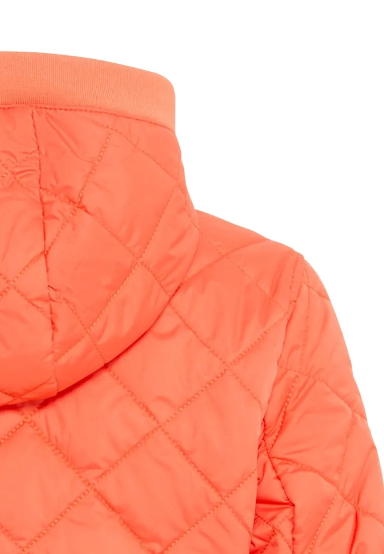 Steppjacke aus recyceltem Polyester nectarine
