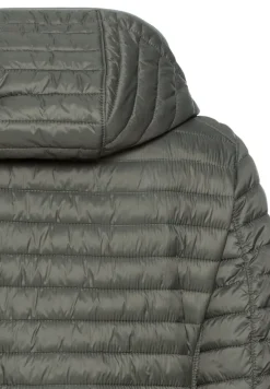 Steppjacke aus recyceltem Polyamid khaki