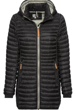 Steppjacke aus recyceltem Polyamid black