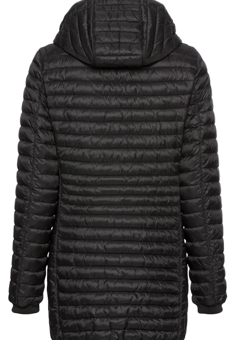 Steppjacke aus recyceltem Polyamid black