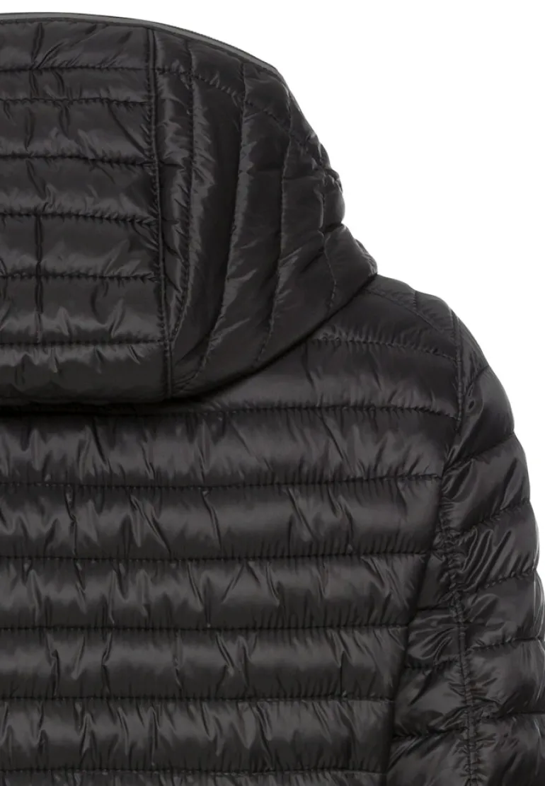 Steppjacke aus recyceltem Polyamid black