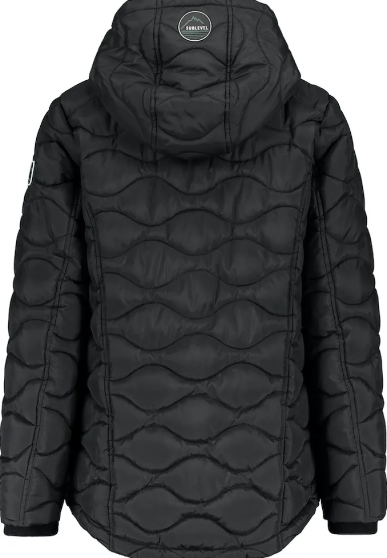 Steppjacke black