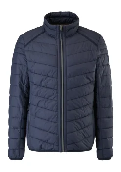 Steppjacke blau