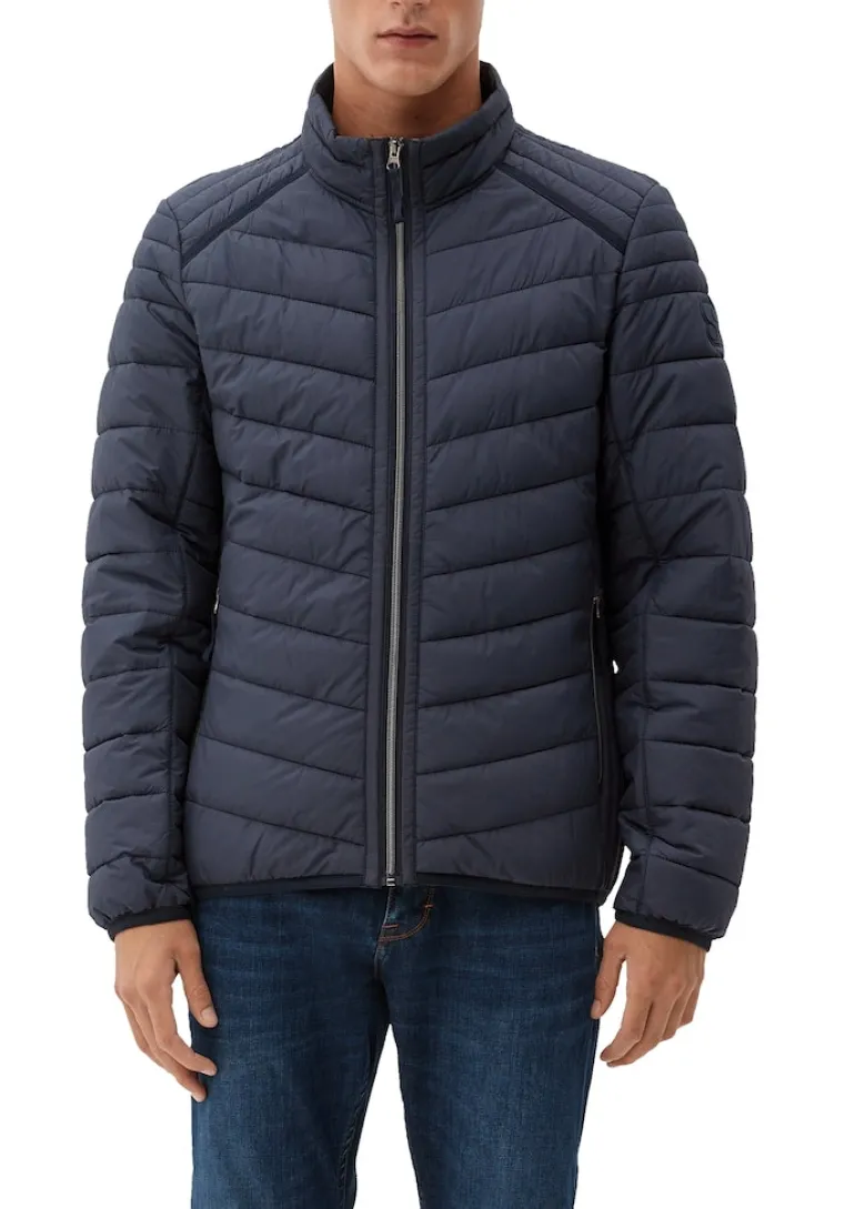 Steppjacke blau