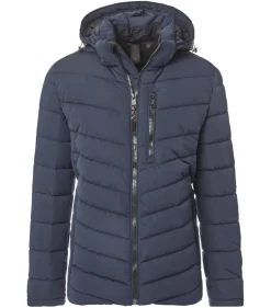 Steppjacke blau