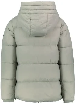 Steppjacke forest fog green