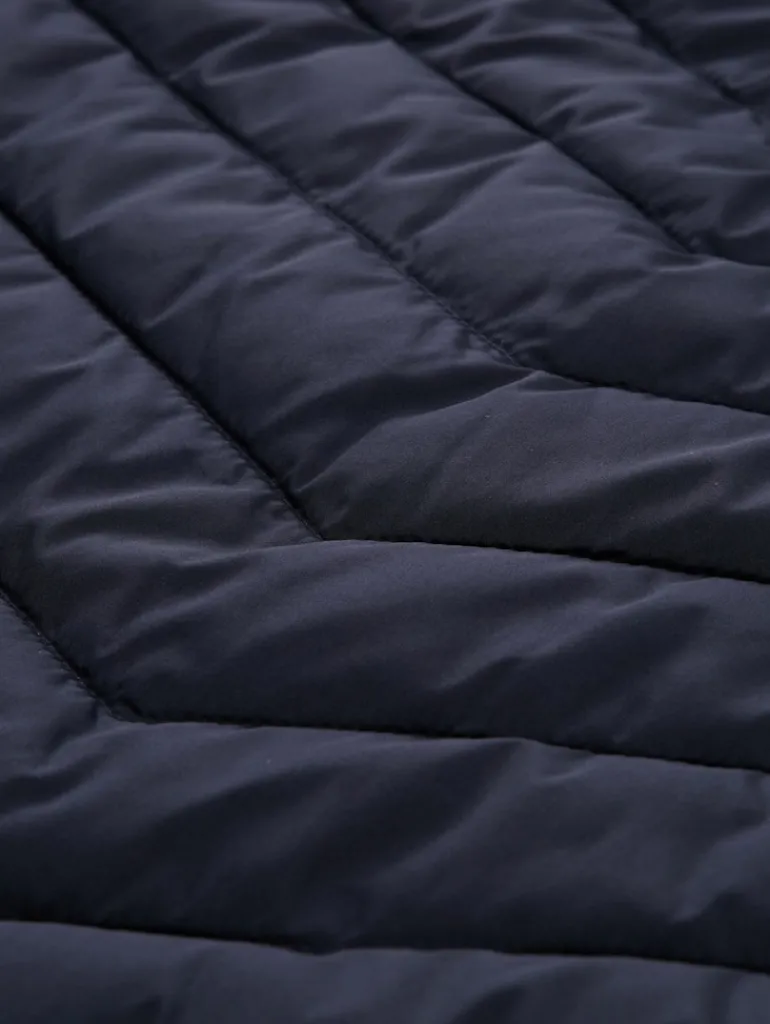 Steppjacke mit Bomberkragen sky captain blue